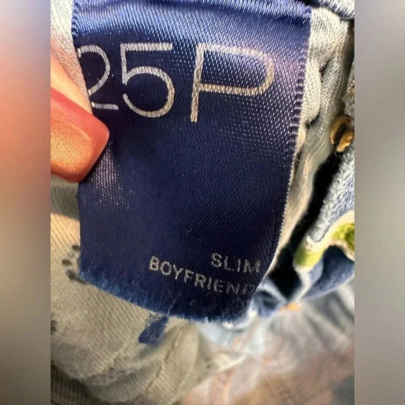 Pilcro by Anthropologie medium wash slim boyfriend jeans - Picture 5 of 7